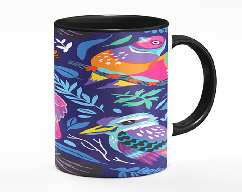 Cartoon Paradise Birds Mug