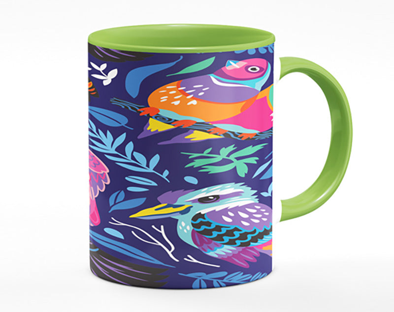 Cartoon Paradise Birds Mug