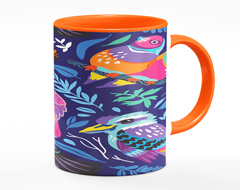 Cartoon Paradise Birds Mug