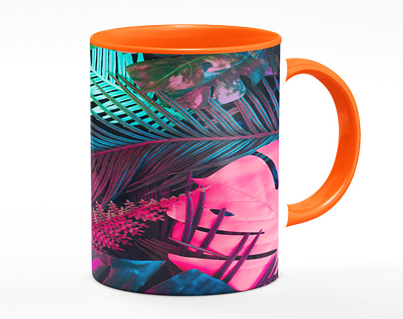 Fluorescent Palm Life Mug