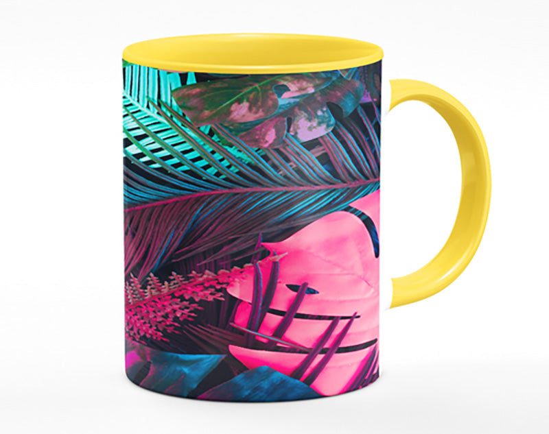 Fluorescent Palm Life Mug