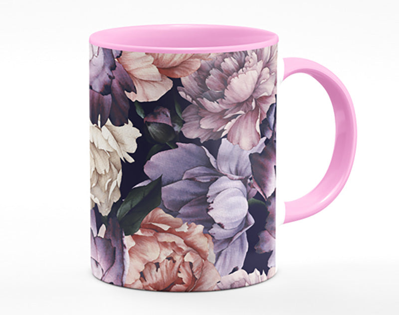 Carnation Petal Cluster Mug