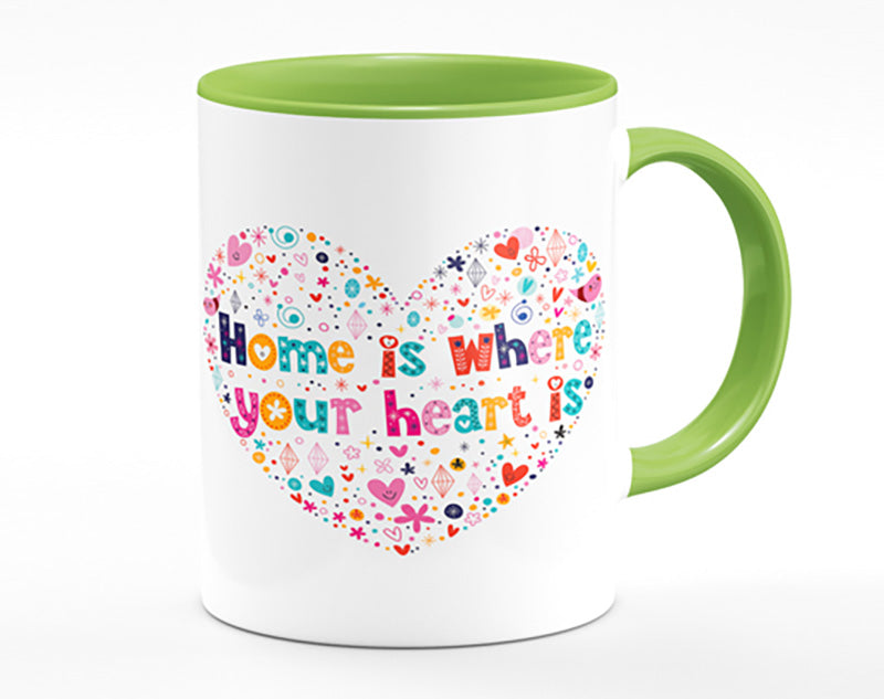 Home Is where Your Heart Is Mug