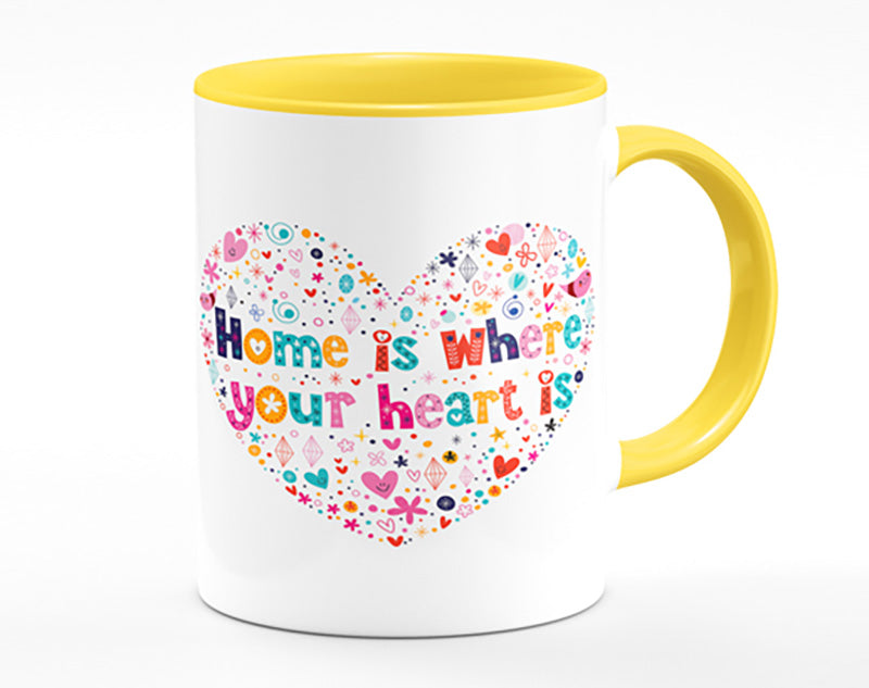 Home Is where Your Heart Is Mug