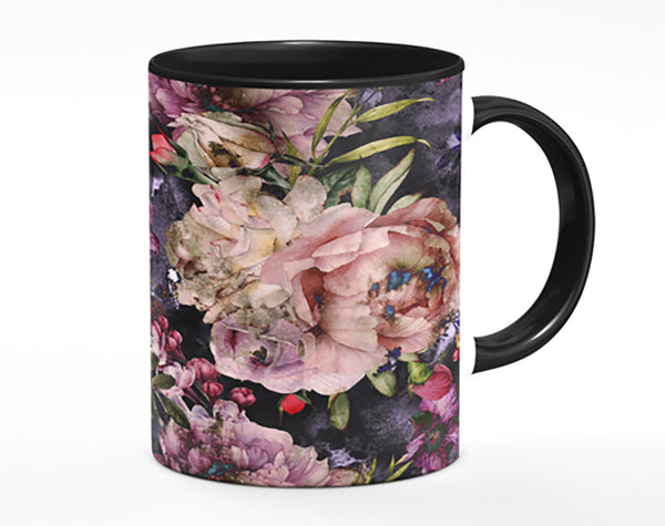 Rose Petal Cluster Mug