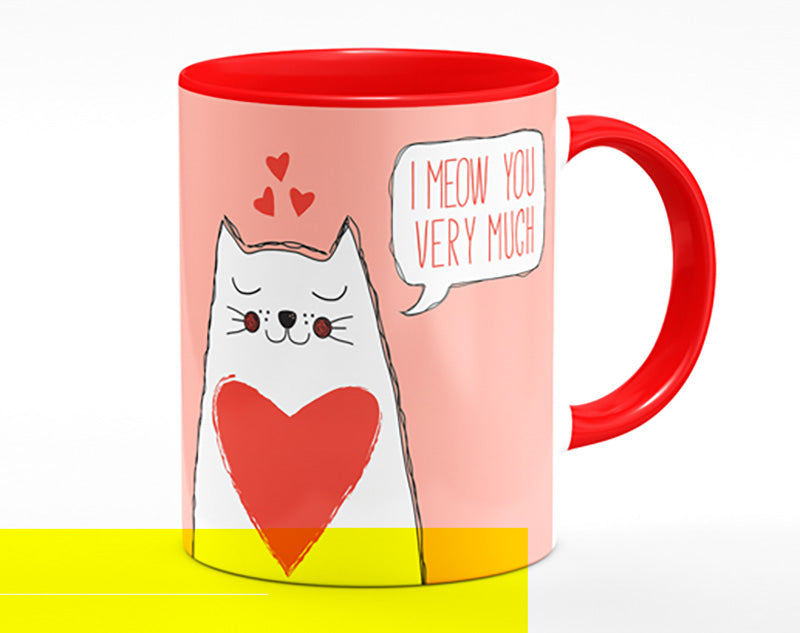 I Meow You Very Much Mug