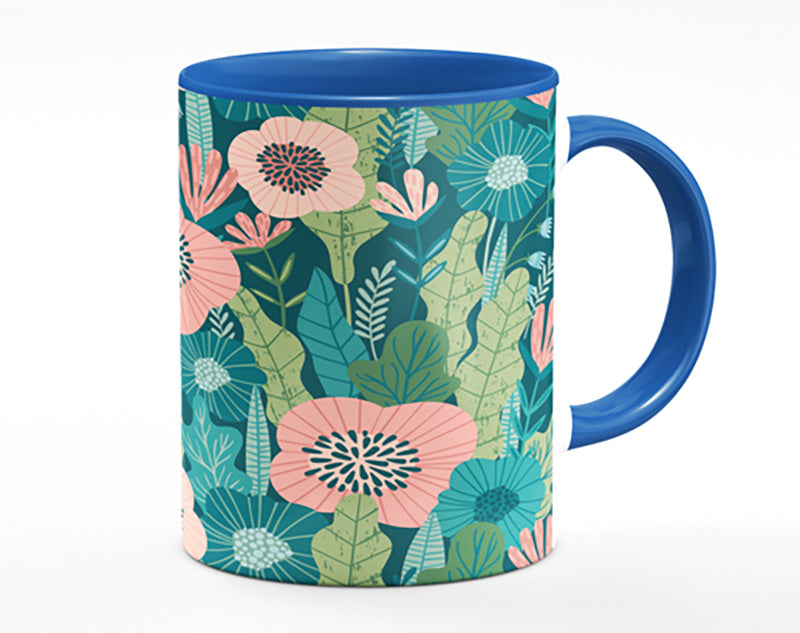 Modern Flower Beauty Mug