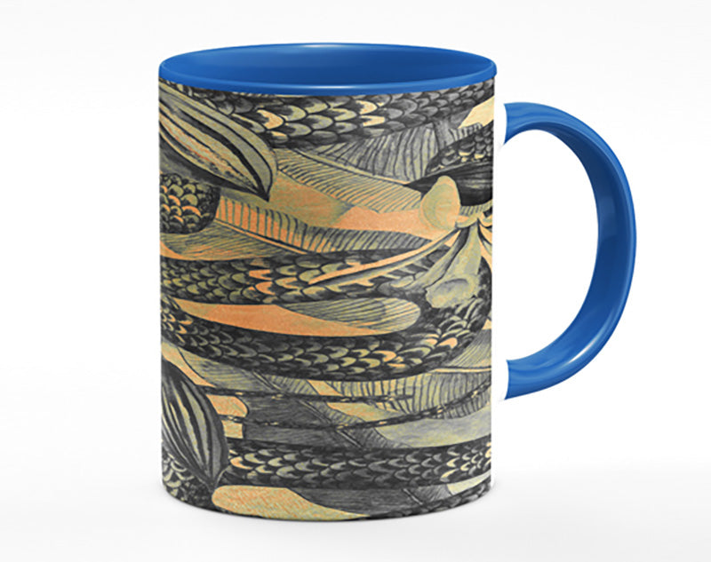 The Snakes And Flowers Mug