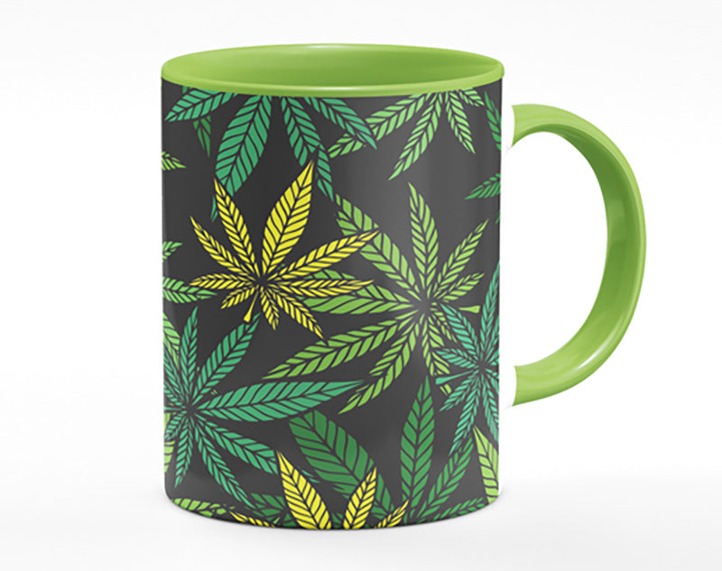 Cannabis Leaves Mug