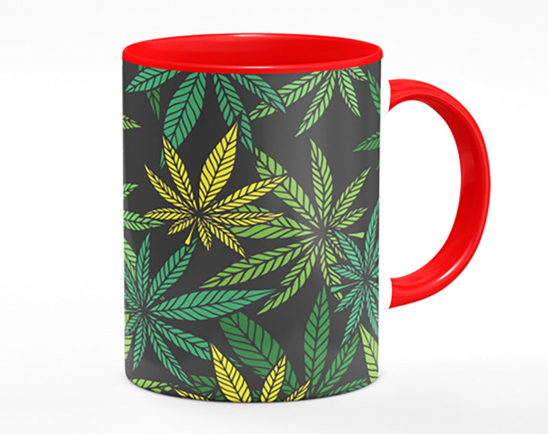 Cannabis Leaves Mug