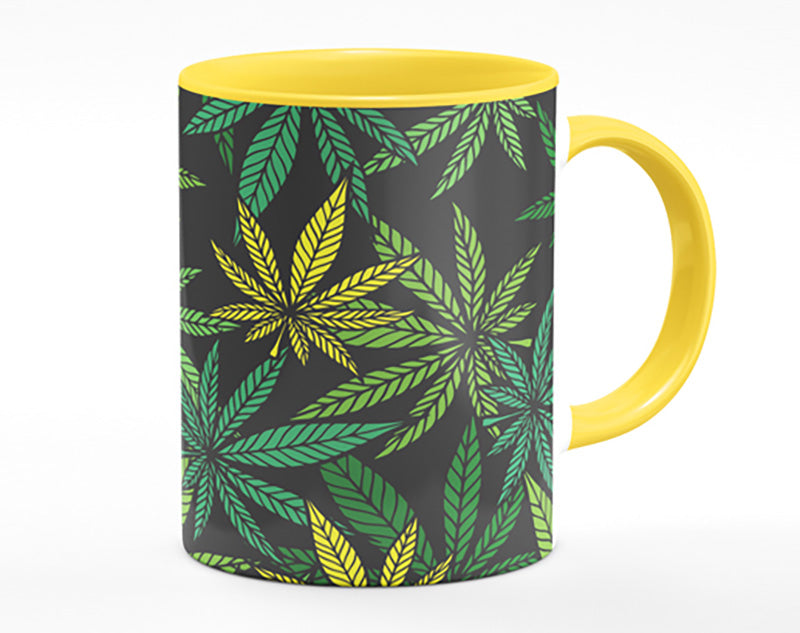 Cannabis Leaves Mug