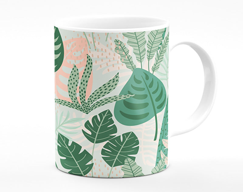 Modern Leaves Mug