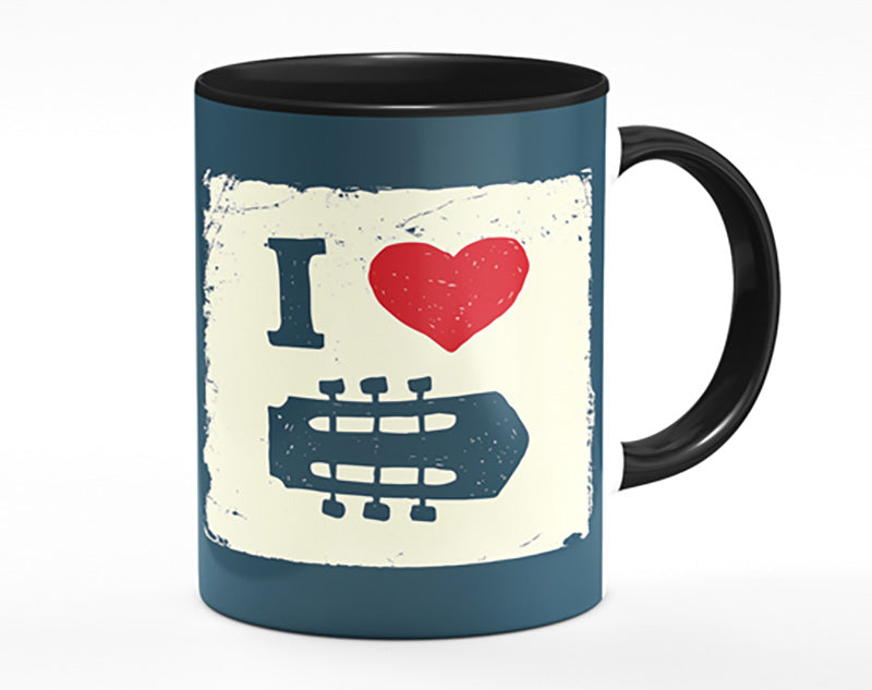 I Love Guitar Mug