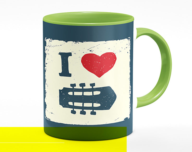 I Love Guitar Mug