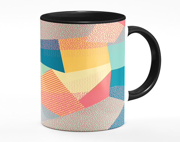 Abstract Triangles Mug