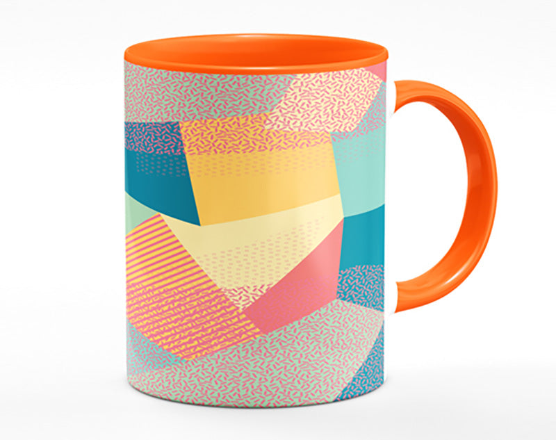 Abstract Triangles Mug