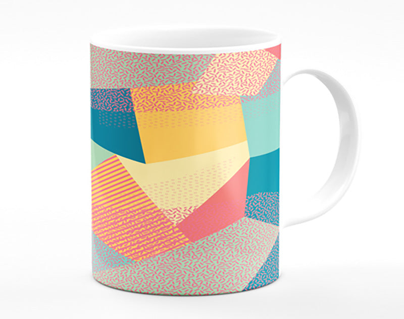 Abstract Triangles Mug