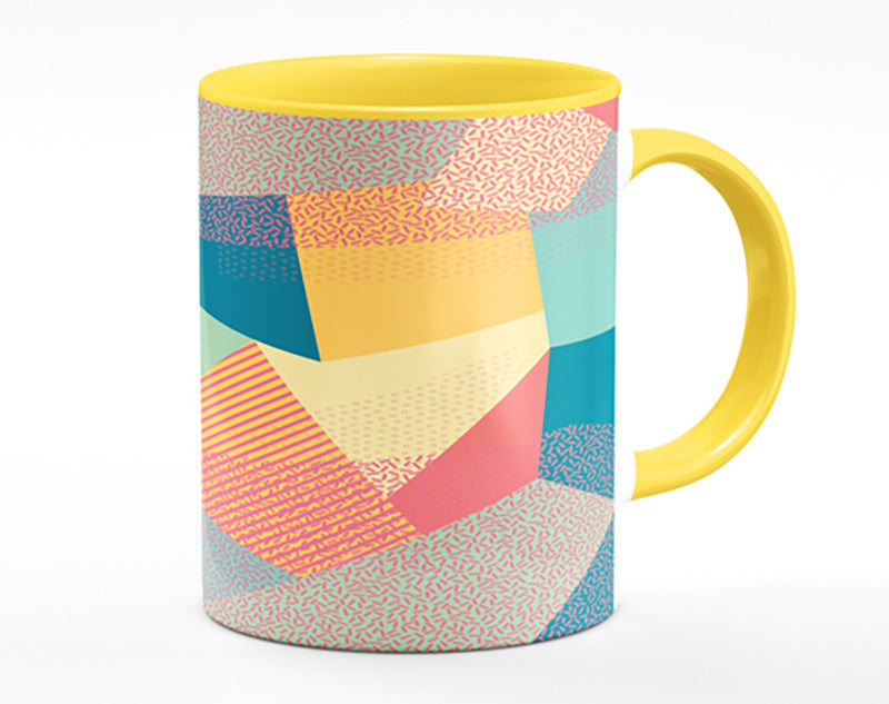 Abstract Triangles Mug