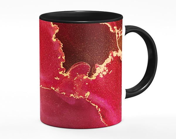 Supreme Red Glitter Mug