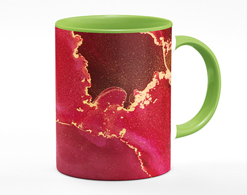 Supreme Red Glitter Mug