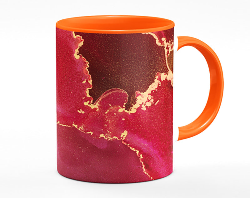 Supreme Red Glitter Mug