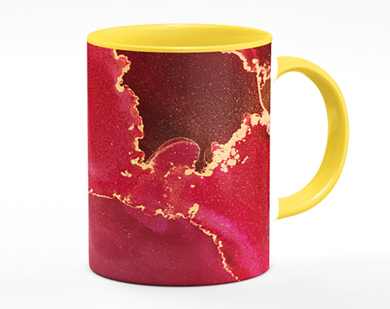 Supreme Red Glitter Mug