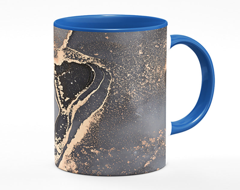 The Dark Grey Darkness Glitter Mug