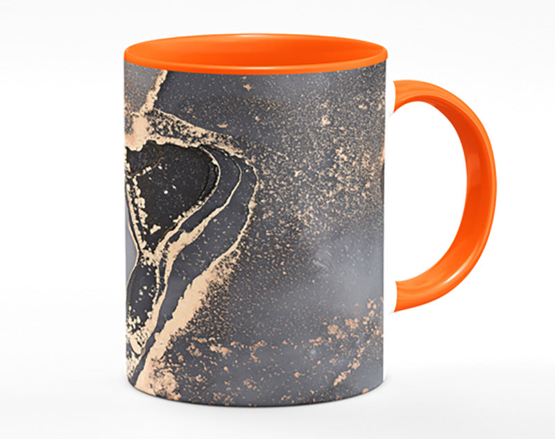 The Dark Grey Darkness Glitter Mug