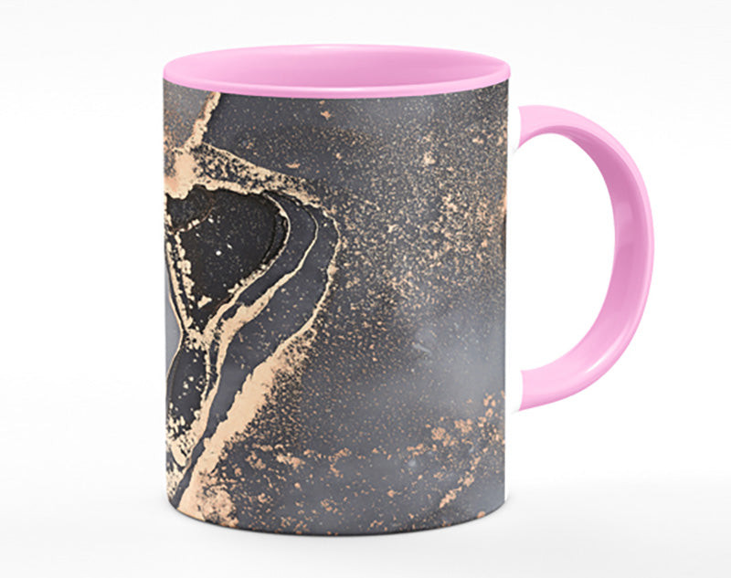 The Dark Grey Darkness Glitter Mug