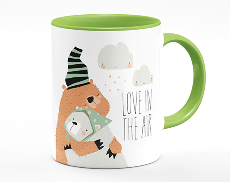 Love In In The Air Bears Mug