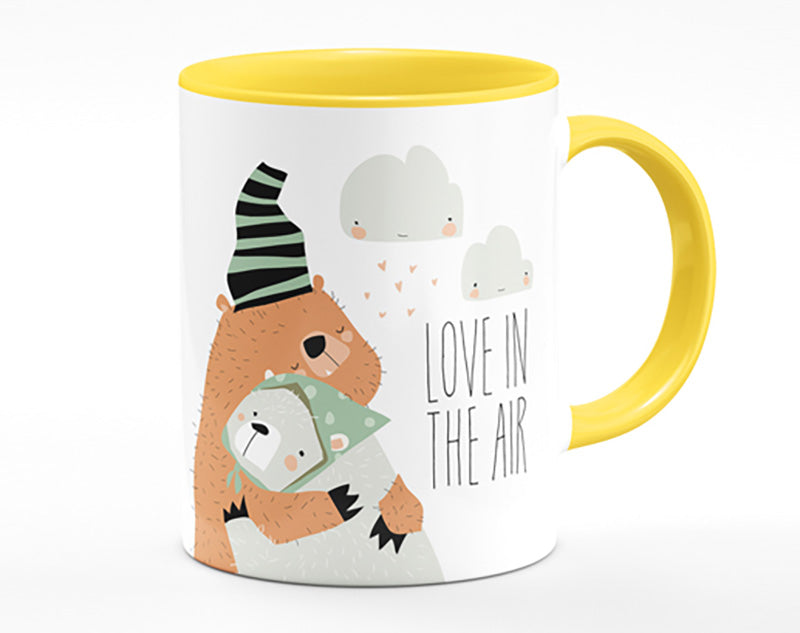 Love In In The Air Bears Mug