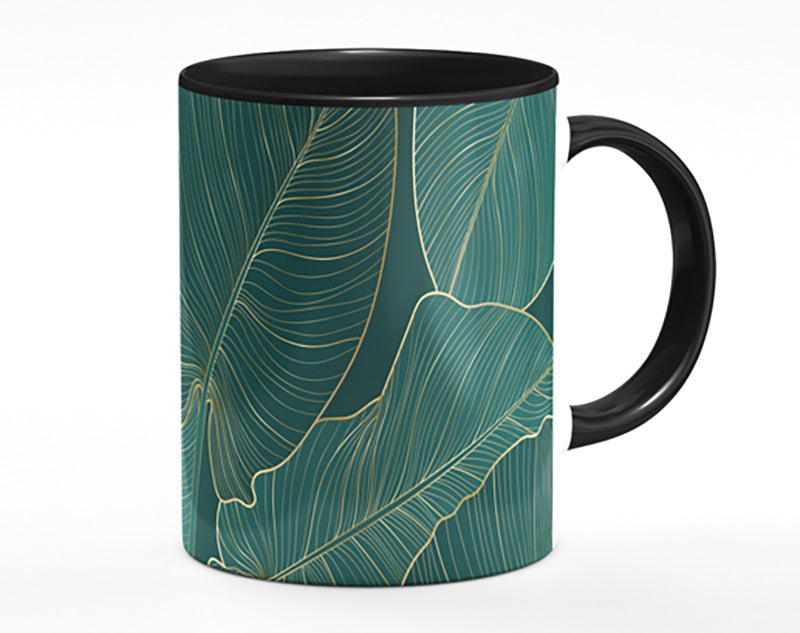 Banana Leaf Greens Mug