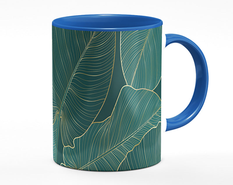 Banana Leaf Greens Mug