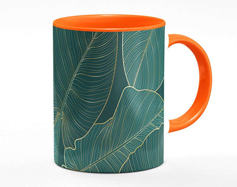 Banana Leaf Greens Mug