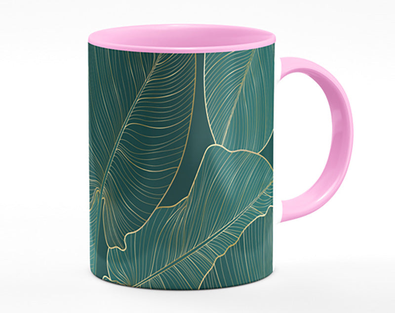 Banana Leaf Greens Mug