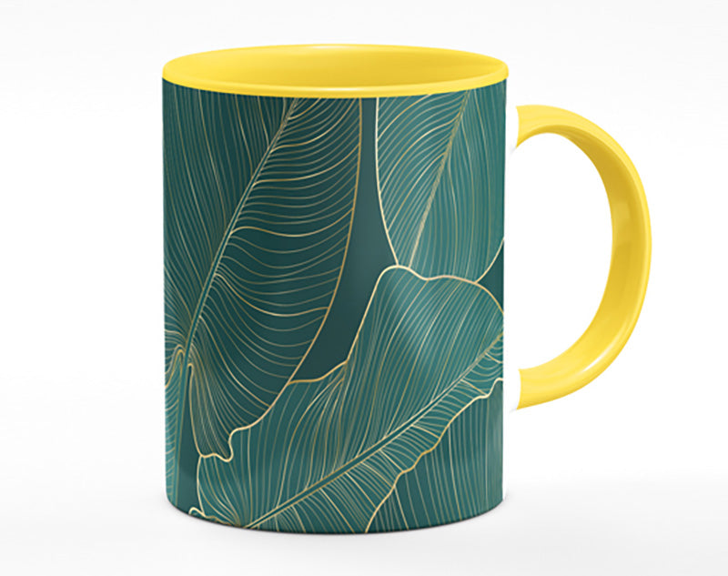 Banana Leaf Greens Mug