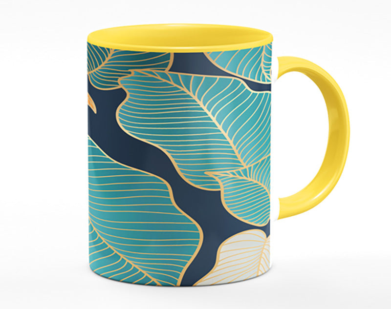 The Banana Leaf Flow Mug