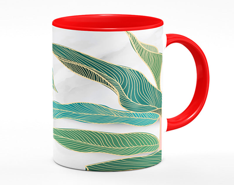 The Leaves Of A Branch Mug