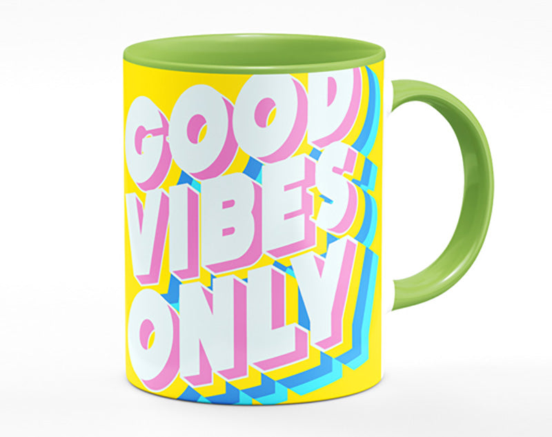 Good Vibes Only Bold Mug