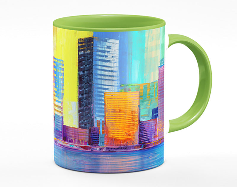 Warm And Cool City Lights Mug