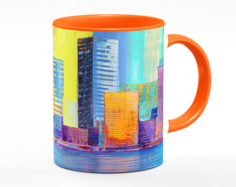 Warm And Cool City Lights Mug