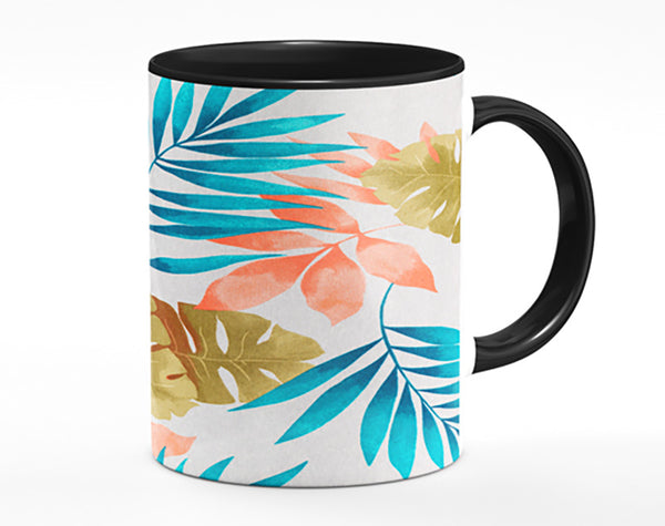 Modern Palm Leaves Mug