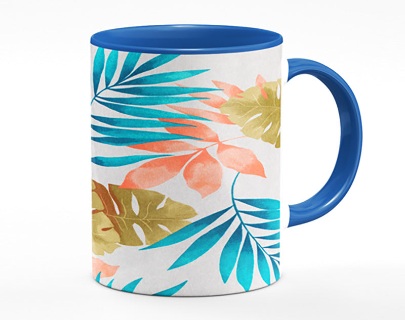 Modern Palm Leaves Mug