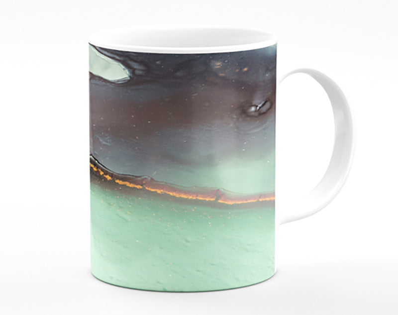 Green Marble Stone Mug