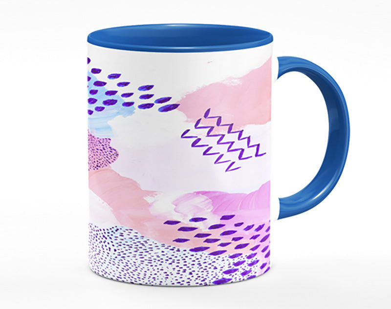 Mid Century Lilac Patterns Mug