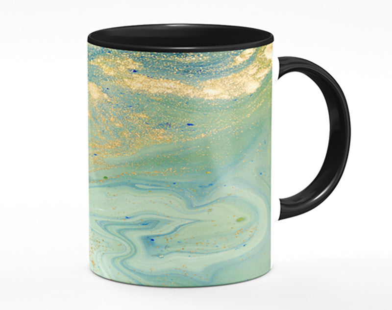 Glitter And Oil Splash Mug