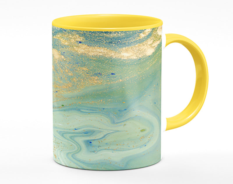 Glitter And Oil Splash Mug