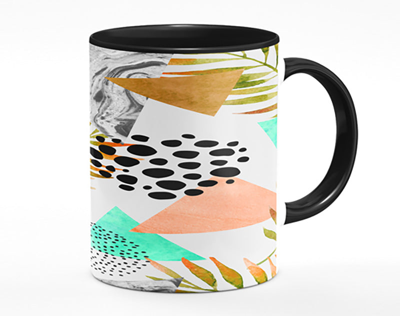 Mix Mid Century Plants And Patterns Mug