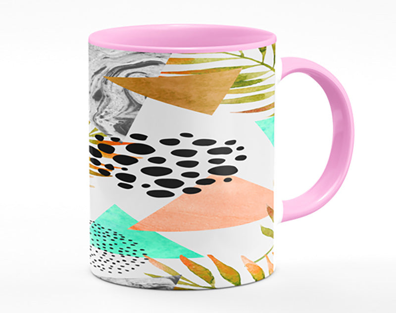 Mix Mid Century Plants And Patterns Mug