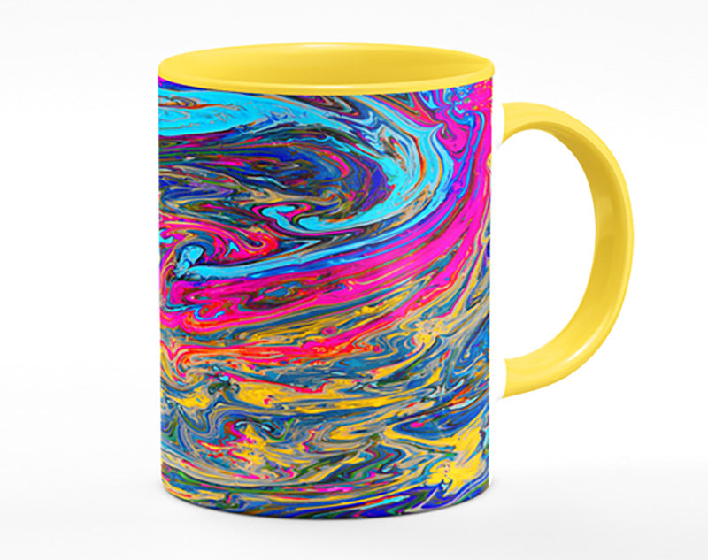 Paint flows and mixes Mug